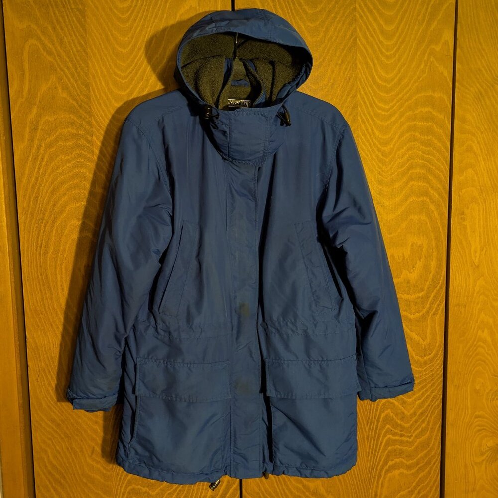 Lands' End hooded insulated parka - petite small (6-8)